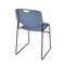 Kee Rectangle Tables > Training Tables > Kee Table & Chair Sets, 60 W, 24 L, 29 H, Maple MT6024PLBPCM44BE - alternate 3